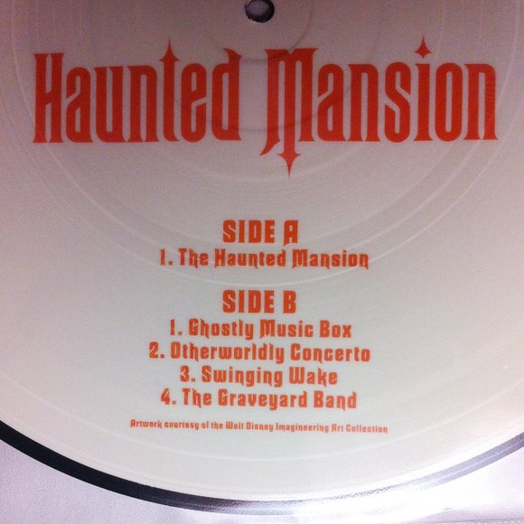 Disney Parks Haunted Mansion Vinyl Record Attraction Soundtrack Picture Disc - Picture 6 of 10